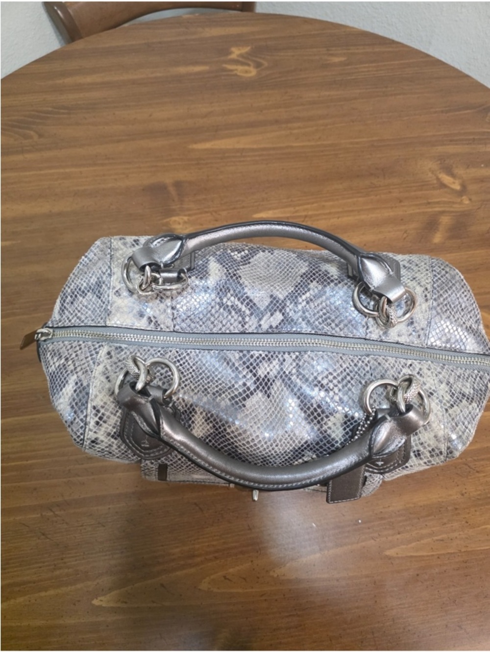 Coach Campbel Izzi Exotic Python Embossed - Picture 7 of 9